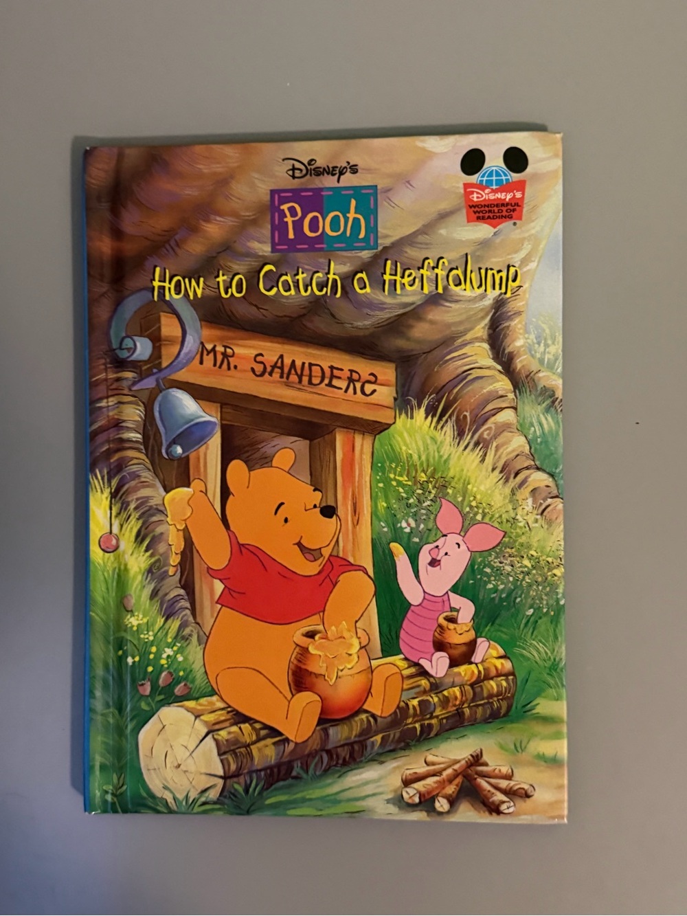 Disney Pooh How to Catch a Heffalump - Yellow, Red, Pink, Green